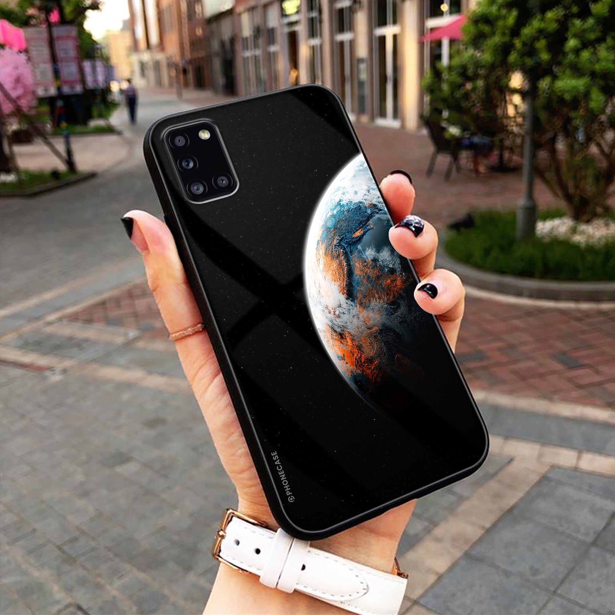 Our Home Earth Series - HQ Ultra Shine Premium Metal Phone Case All Models