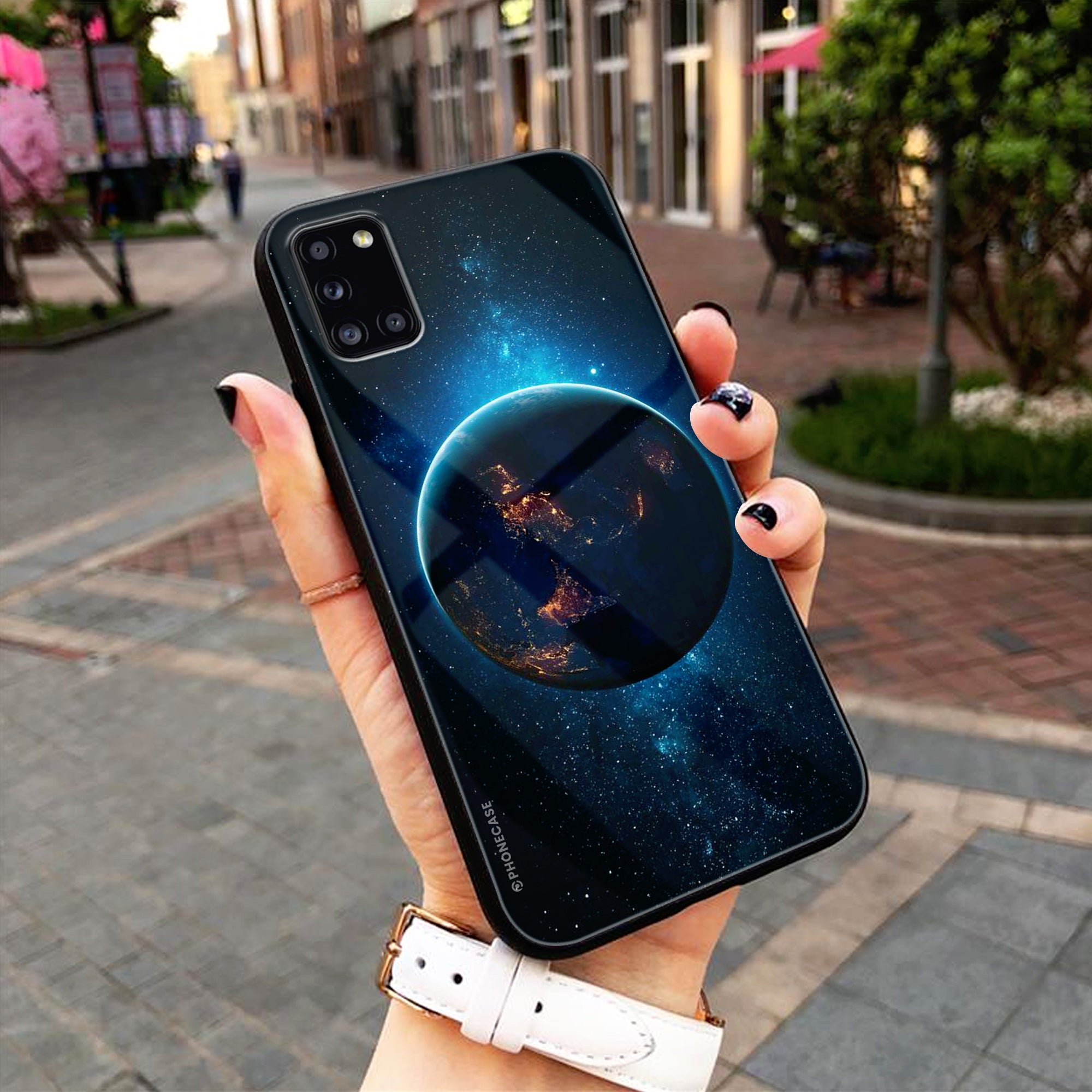 Our Home Earth Series - HQ Ultra Shine Premium Metal Phone Case All Models