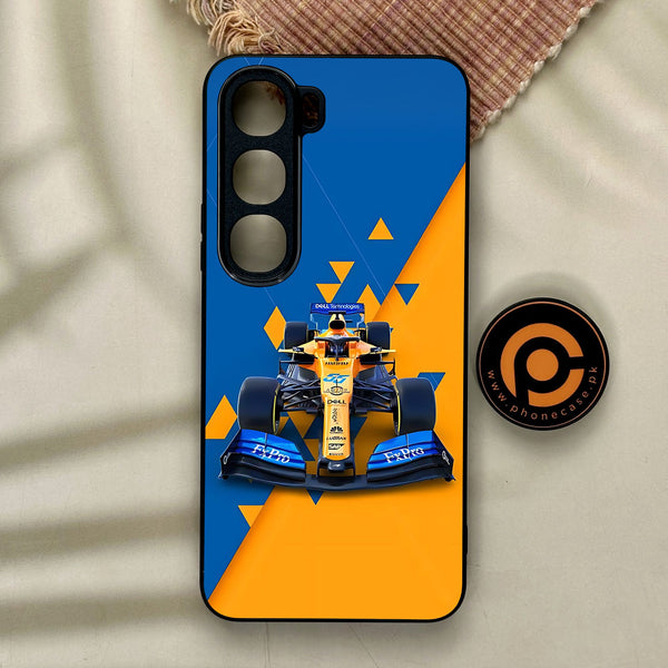 Vivo Y21d - Formula 1 Design 7 - Premium Metal Printed Soft Bumper Shock Proof Case