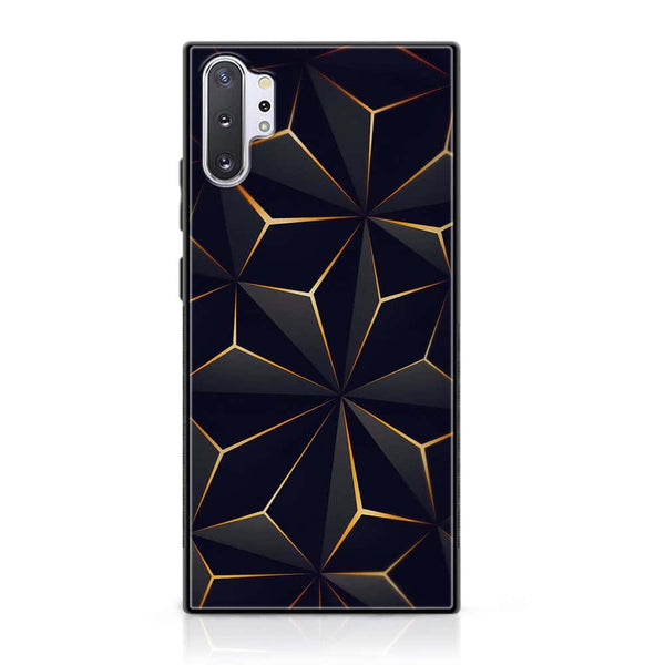 Samsung Galaxy Note 10 Plus - 3D Design 6  - Premium Printed Glass soft Bumper shock Proof Case CS-34126