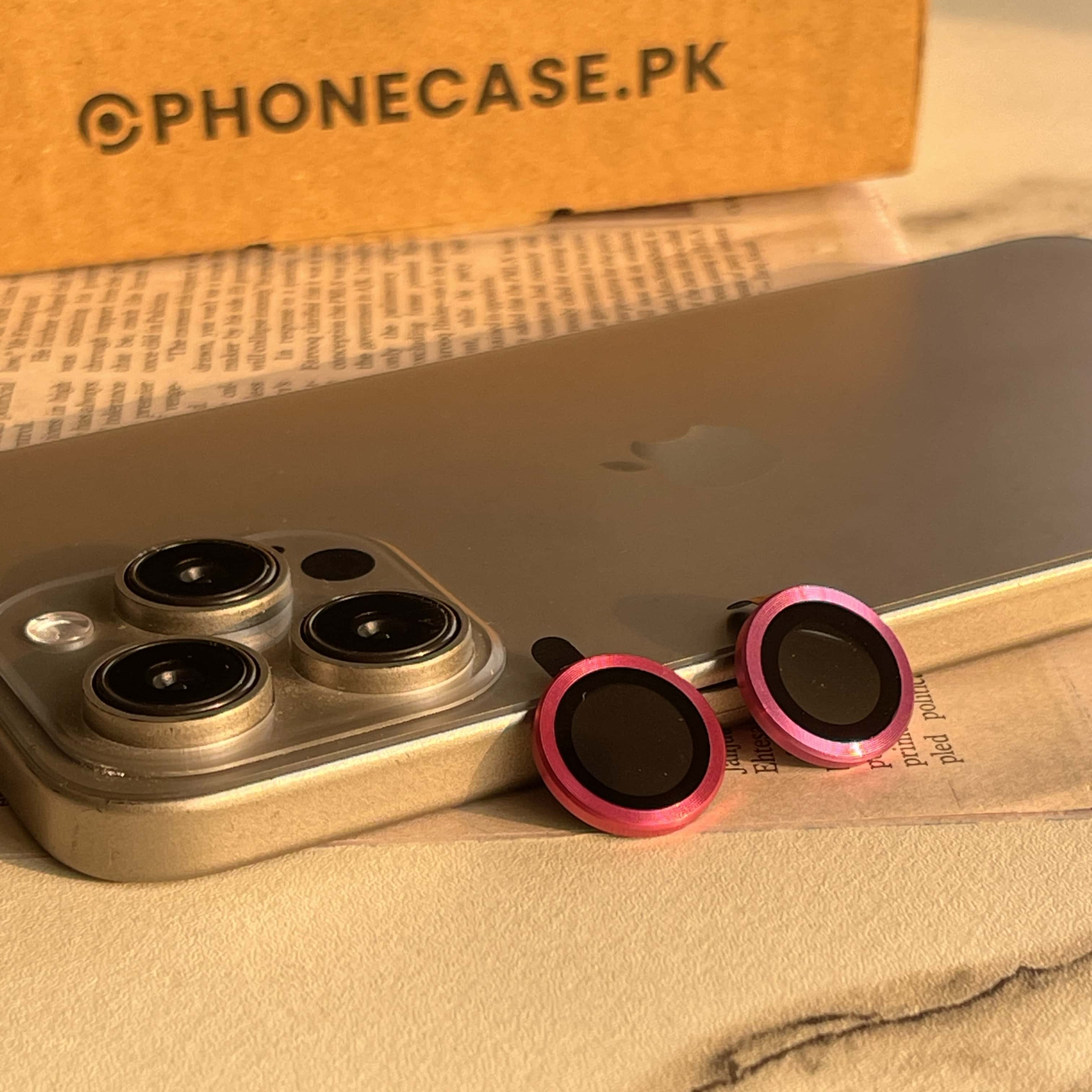 iPhone 16 / 16 Plus Metal Camera Lens Protector Glass