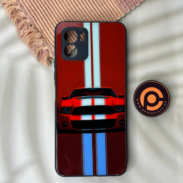 Vivo Y15s - Muscle Racing Car - Premium Printed Glass soft Bumper shock Proof Case CS-42853