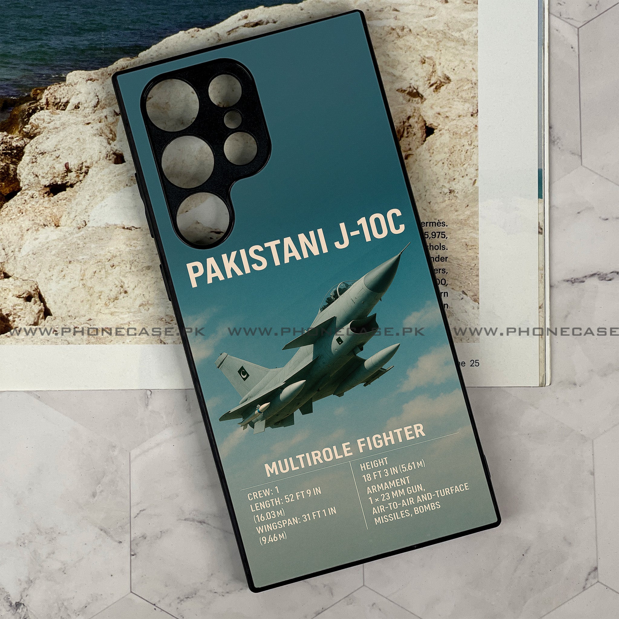 Samsung Galaxy S24 Ultra - PAF Jet Series - Premium Printed Metal soft Bumper shock Proof Case