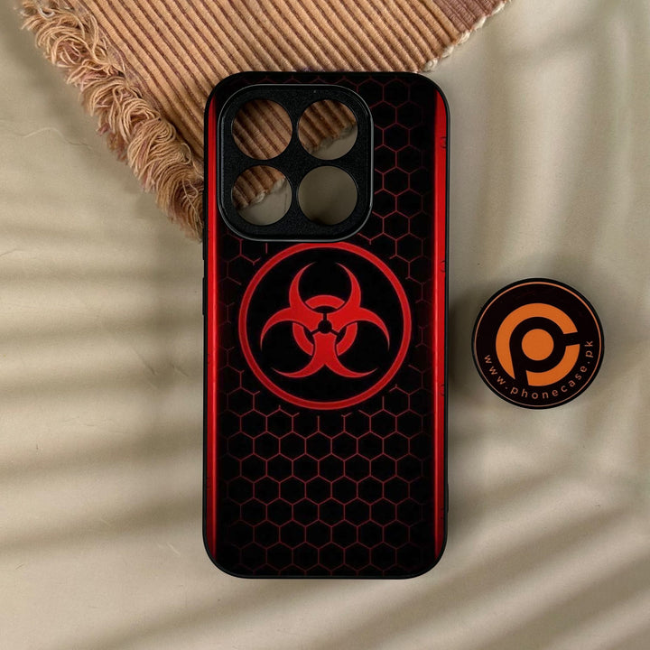 Xiaomi 17 - Biohazard Design 5 - Premium Metal Printed Soft Bumper Shock Proof Case