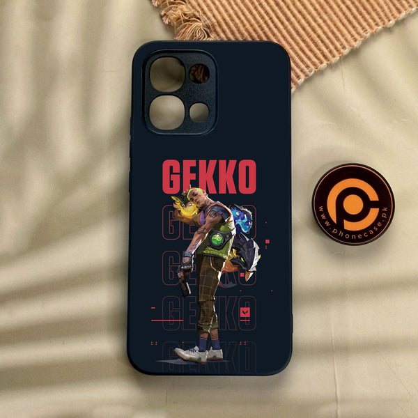 Oppo A6 Pro - Battle-Ready Design 8 - Premium Metal Printed Soft Bumper Shock Proof Case