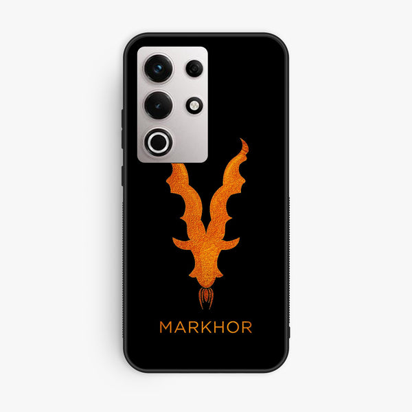 Itel S25 Ultra - Markhor Design 12 - Premium Metal Printed Soft Bumper Shock Proof Case