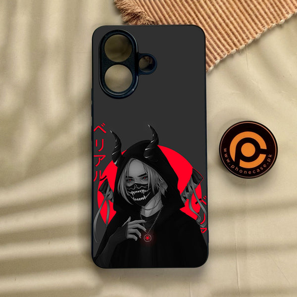 Vivo V60 Lite  - Anime Series Design 10 - Premium Metal Printed Soft Bumper Shock Proof Case