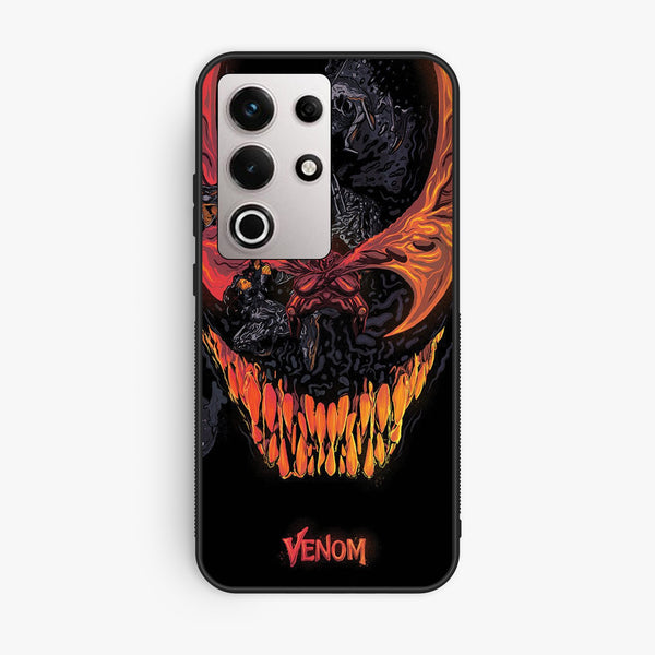 Itel S25 Ultra - Venom Case - Premium Metal Printed Soft Bumper Shock Proof Case