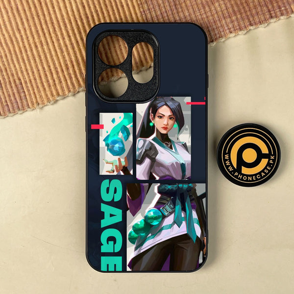 Oppo Reno 16 - Battle-Ready Design 1 - Premium Metal Printed Soft Bumper Shock Proof Case
