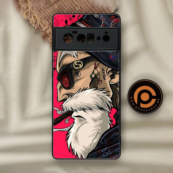 Google Pixel 6 Pro - Master Roshi - Premium Metal Printed Soft Bumper Shock Proof Case