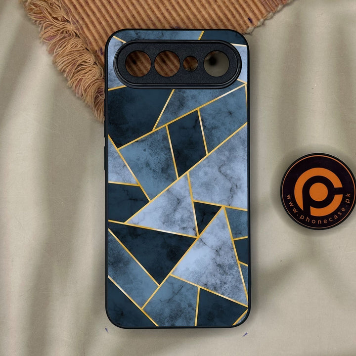 Vivo X300 FE - Geometric Design 3 - Premium Metal Printed Soft Bumper Shock Proof Case