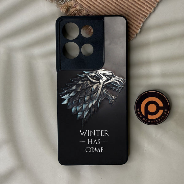 Motorola Moto G75 - Winter Has Come Got - Premium Metal Printed Soft Bumper Shock Proof Case