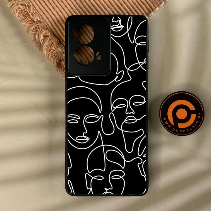 Motorola Edge 2024 - Girls Design 10 - Premium Metal Printed Soft Bumper Shock Proof Case