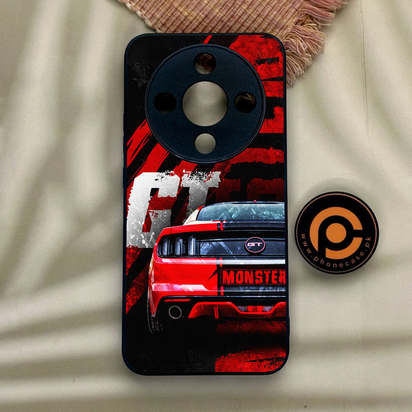 Honor x9d - Speed Shift Racing Car - Premium Metal Printed Soft Bumper Shock Proof Case