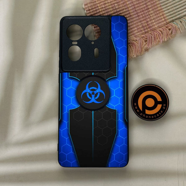 Motorola Edge 50 Ultra - Biohazard Design 1 - Premium Metal Printed Soft Bumper Shock Proof Case