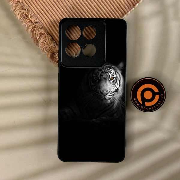 Motorola Moto G86 - Tiger Design 10 - Premium Metal Printed Soft Bumper Shock Proof Case