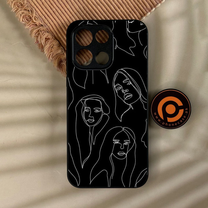 OnePlus Turbo 6 - Girls Design 8 - Premium Metal Printed Soft Bumper Shock Proof Case
