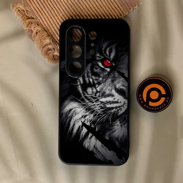 Tecno Camon 50 4G - Tiger Design 7 - Premium Metal Printed Soft Bumper Shock Proof Case