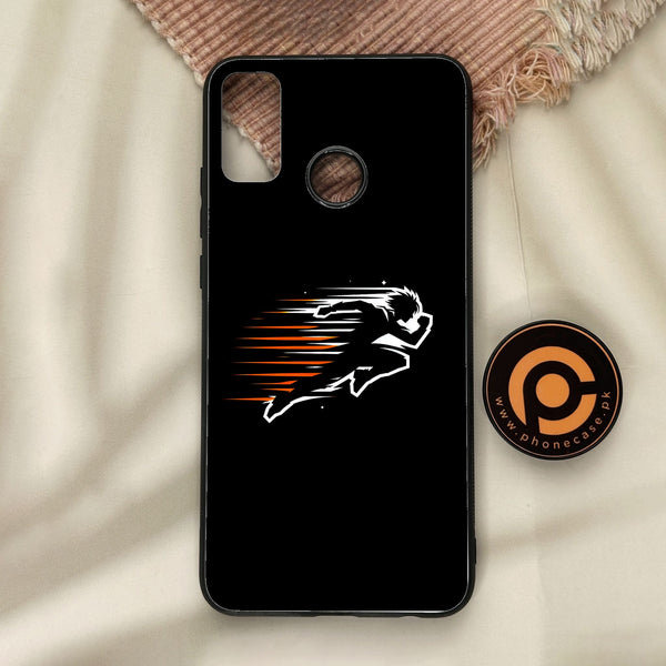 Honor 9X Lite - Minimalistic Design 9 - Premium Metal Printed Soft Bumper Shock Proof Case