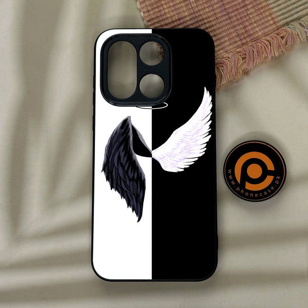 OnePlus 15 - Angel 2.0 Design 5 - Premium Metal Printed Soft Bumper Shock Proof Case