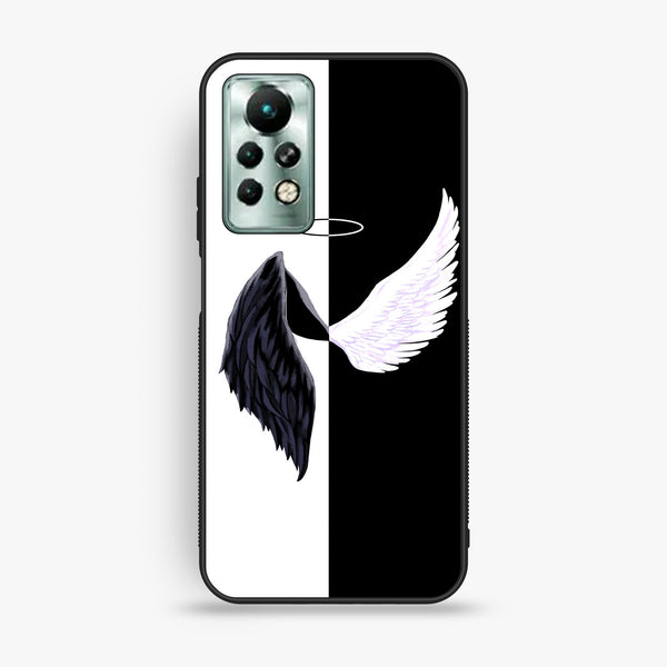 Infinix Note 11 Pro - Angel 2.0 Design 5 - Premium Metal Printed Soft Bumper Shock Proof Case
