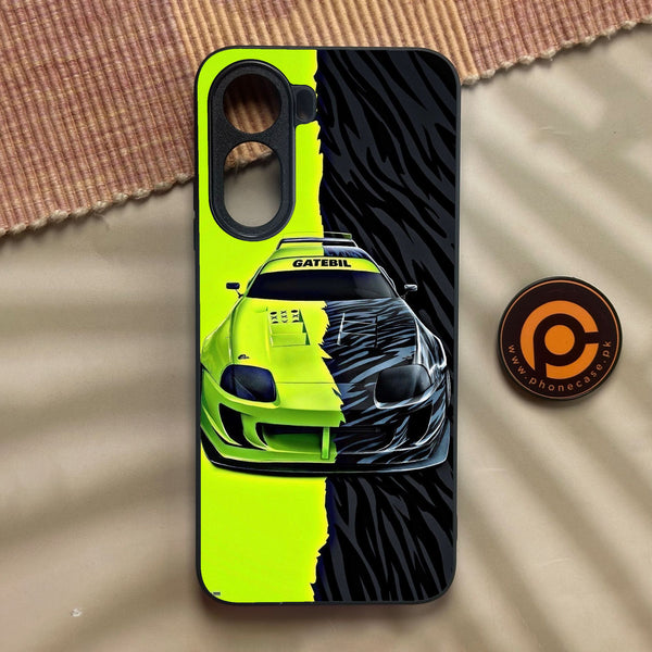 Xiaomi Redmi A7 Pro - Racing Series 2.0 Design 3 - Premium Metal Printed Soft Bumper Shock Proof Case