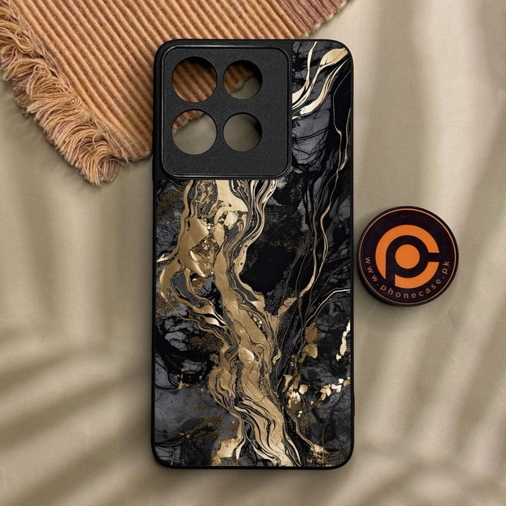Motorola Moto G56 - Liquid Marble Design 9 - Premium Metal Printed Soft Bumper Shock Proof Case