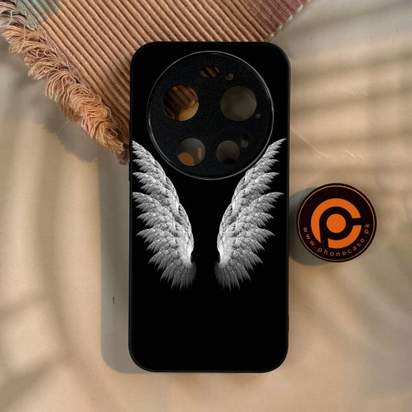 Xiaomi 17 Ultra - Angel Wings Design 6 - Premium Metal Printed Soft Bumper Shock Proof Case