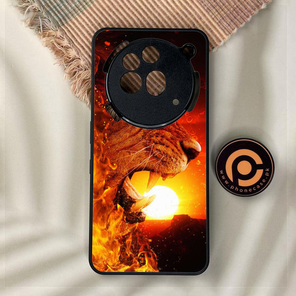 Nothing Phone 3a Pro - Tiger Design 1 - Premium Metal Printed Soft Bumper Shock Proof Case