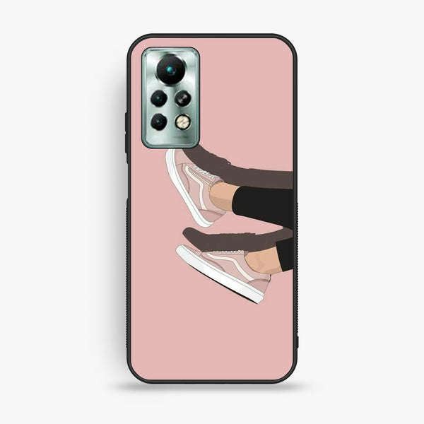Infinix Note 11 Pro - Anime Girls Design 9 - Premium Metal Printed Soft Bumper Shock Proof Case
