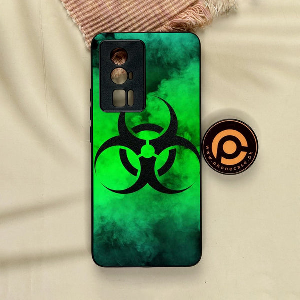 Xiaomi Redmi K60 Pro - Biohazard Design 7 - Premium Metal Printed Soft Bumper Shock Proof Case