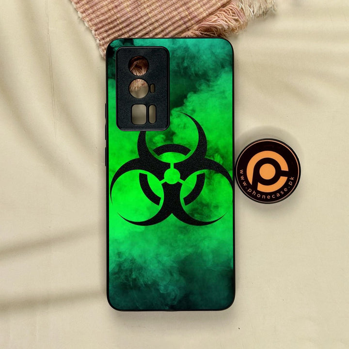 Xiaomi Redmi K60 Pro - Biohazard Design 7 - Premium Metal Printed Soft Bumper Shock Proof Case