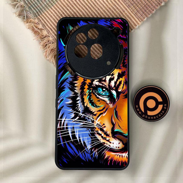 Nothing Phone 3a Pro - Tiger Art - Premium Metal Printed Soft Bumper Shock Proof Case