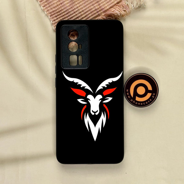 Xiaomi Redmi K60 Pro - Minimalistic Design 4 - Premium Metal Printed Soft Bumper Shock Proof Case
