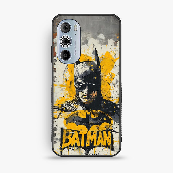 Motorola Edge 30 Pro - Urban Knight - Premium Metal Printed Soft Bumper Shock Proof Case