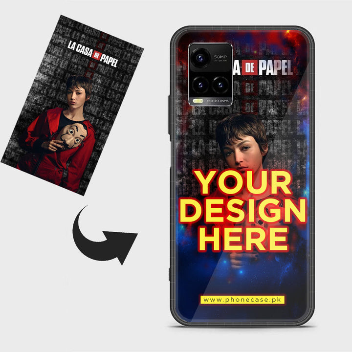 Vivo Y21 - Customize your own - Premium Metal Printed soft Bumper shock Proof Case