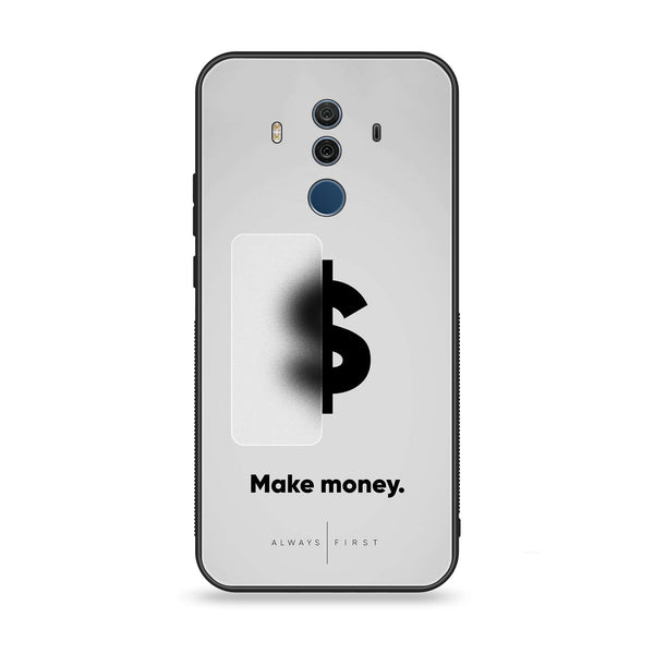 Huawei Mate 10 Pro - Dollar Design 9 - Premium Printed Glass soft Bumper shock Proof Case CS-23027