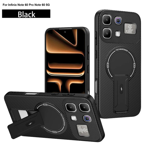 Infinix Note 60/60 Pro - Slim Tiltra Magnetic Anti-Slip Texture Sports Case