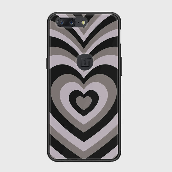 OnePlus 5 - Heart Beat Design 1 - Premium Printed Glass soft Bumper shock Proof Case CS-37067