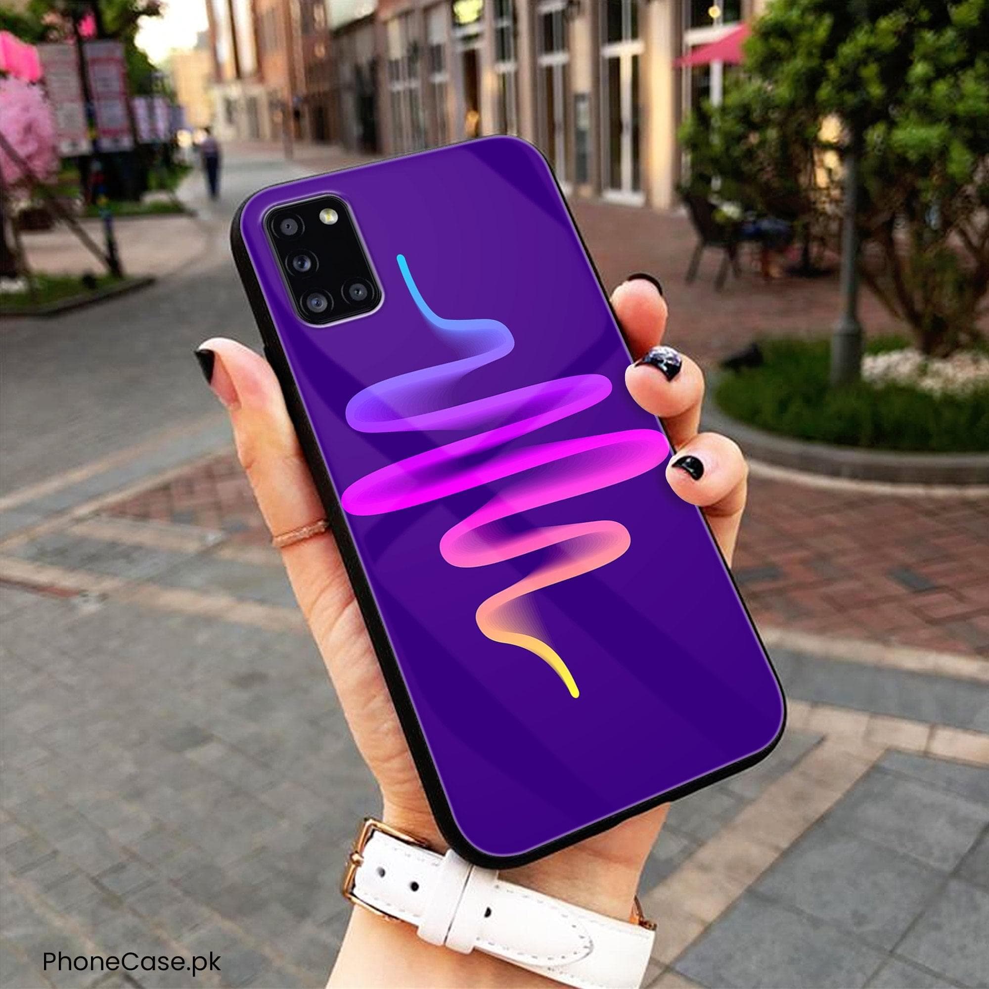 Abstract Series Premium Metal Phone Case All Models