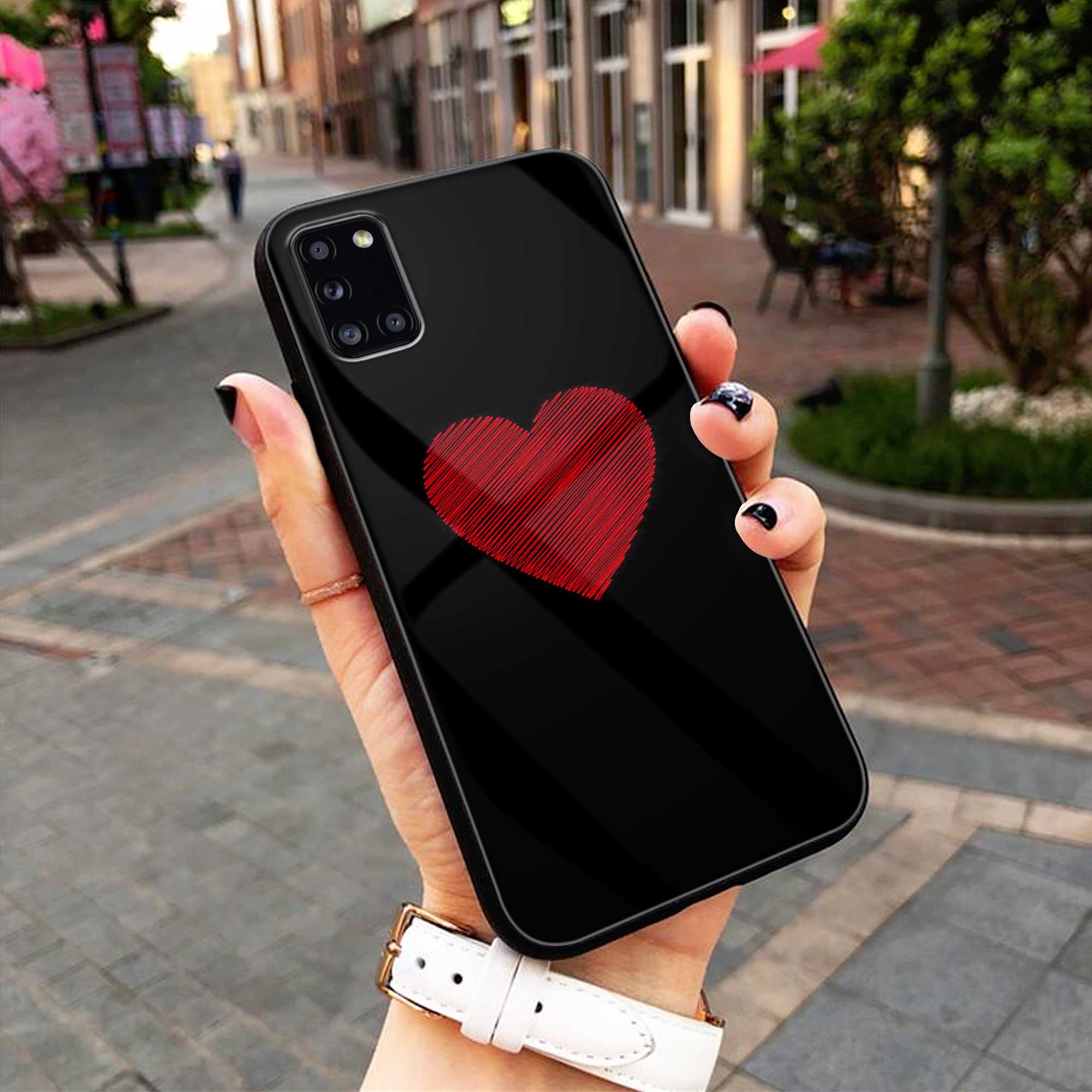 Heart Trending Designs Premium Metal Case All Models