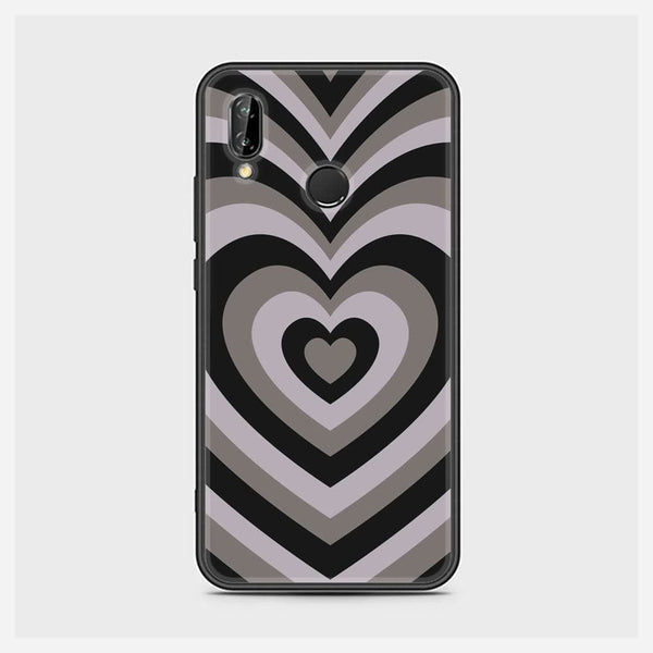 Huawei Y9 (2019) - Heart Beat Series - Premium Printed Glass soft Bumper shock Proof Case