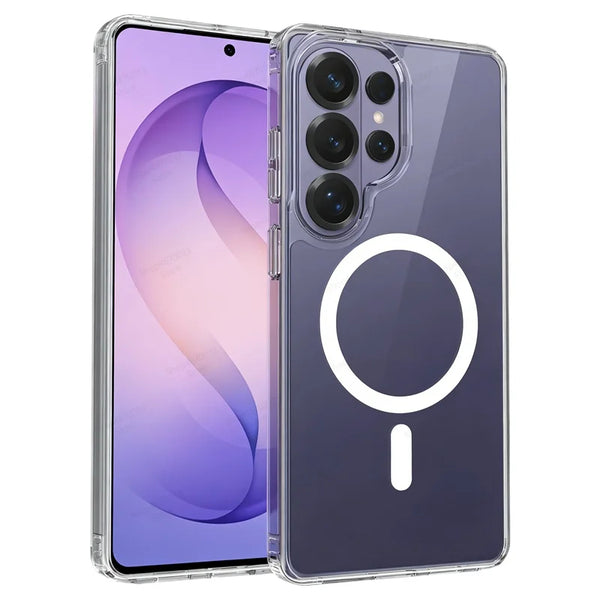Galaxy S26 Ultra  - MagSafe supported Shock Proof Ultra Clear Case