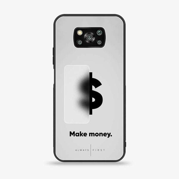 Xiaomi Poco X3/ X3 Pro/ X3 NFC  - Dollar Design 9 - Premium Printed Glass soft Bumper shock Proof Case CS-10458 CS-35085