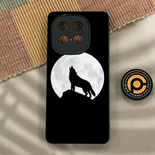 iQOO Z10 Turbo Pro - Wolf Design 3 - Premium Metal Printed Soft Bumper Shock Proof Case