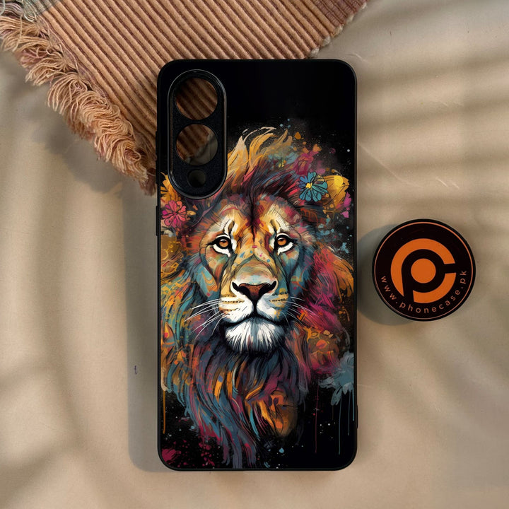 Galaxy S25 Edge - Tiger 2.0 Design 10 - Premium Metal Printed Soft Bumper Shock Proof Case