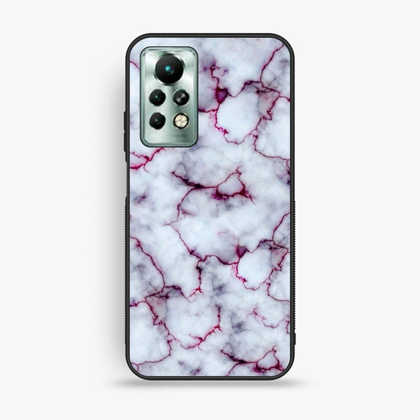 Infinix Note 11 Pro - White Design 1 - Premium Metal Printed Soft Bumper Shock Proof Case