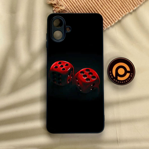 Samsung Galaxy A07 - Black Art Design 3 - Premium Metal Printed Soft Bumper Shock Proof Case