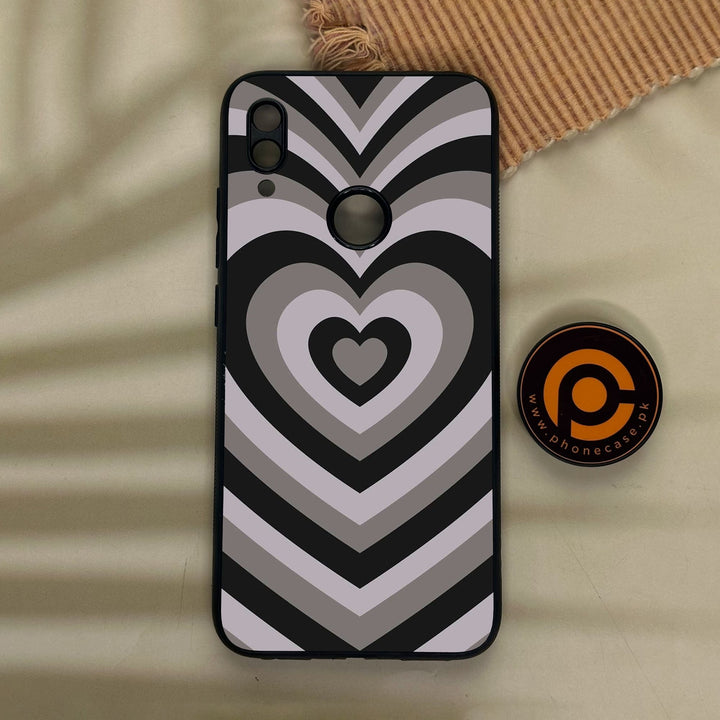 Redmi Note 7 - Heartbeat Design 1 - Premium Metal Printed Soft Bumper Shock Proof Case