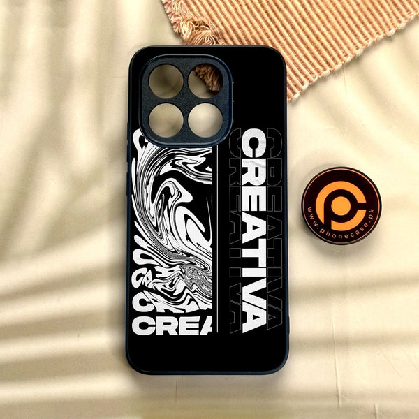 Xiaomi 15T - Creative - Premium Metal Printed Soft Bumper Shock Proof Case